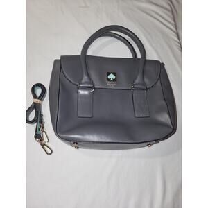 Kate Spade Dark Greye Aqua Crossbody Purse